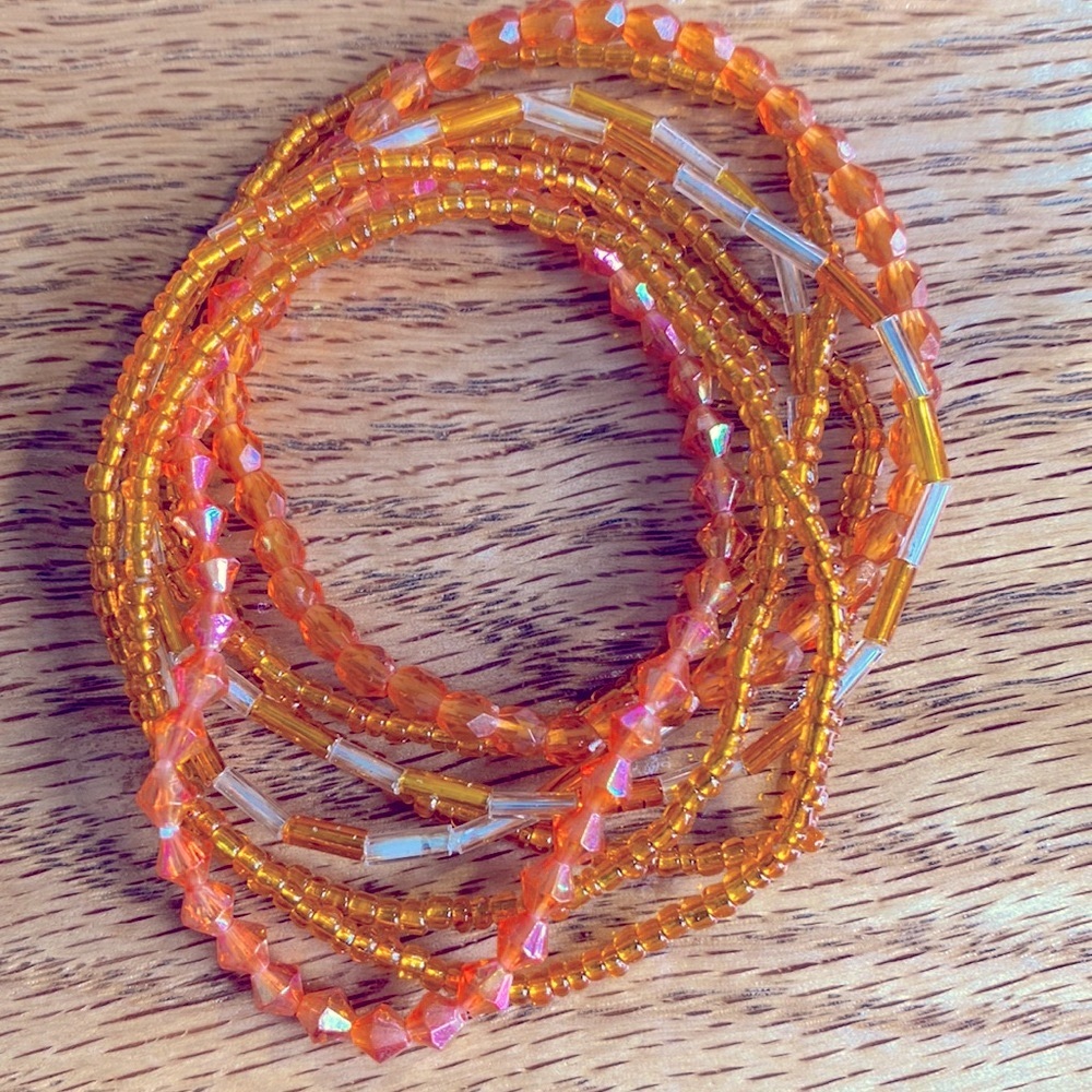 Beaded wrap bracelet 8X - Picture 3 of 4